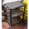 Image 1 : 3 TIER SERVICE CART 24" X 18" X 34"