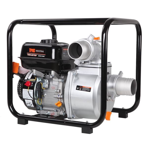 NEW 3" SEMI-TRASH WATER PUMP WITH 6.5HP GAS ENGINE