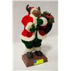 Image 1 : LARGE TALL SANTA 16" STANDING CHRISTMAS