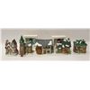 Image 1 : 7 PCS ASSORTED CHRISTMAS CERAMIC HOUSES