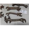 Image 2 : (10) Old Embossed Multi Wrenches  Various Brands - (2)