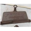 Image 2 : (2) McCormick Cast Implement Tool Box Lids