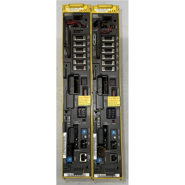 (2) Fanuc #A02B-0283-B801 Series 18i-MB w/Circuit Boards