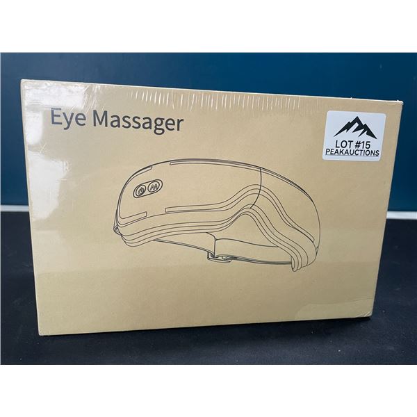 Lot of 1 Heated Eye Massager Mask - Promotes Better Sleep & Relieves Eye Fatigue - Brand New Sealed!