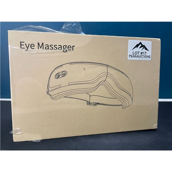 Lot of 1 Heated Eye Massager Mask - Promotes Better Sleep & Relieves Eye Fatigue - Brand New Sealed!