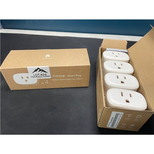 Lot of 2 Multi-Packs of Nooie WiFi Smart Plugs/Sockets - 4pcs per box!