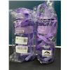 Image 2 : Lot of 2 Sports Water Bottles w/ Straws - 32oz - Purple