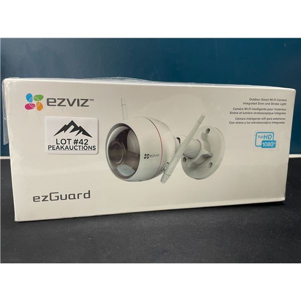 Lot of 1 EZVIZ Smart Home Outdoor Security Camera - BRAND NEW SEALED!
