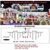 Image 5 : Lot of 2 Boxes of Maojia Outdoor/Indoor LED Christmas White Icicle Lights - 99 FT Length Per Box!