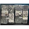 Image 1 : Lot of 2 Packs of Kitchen Drawer/Silverware Organizer Trays