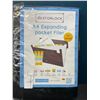 Image 2 : Lot of 2 A4 Expanding File Folders w/ 24 pockets