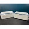 Image 1 : Lot of 2 Wipe Dispensers/Wipe Containers