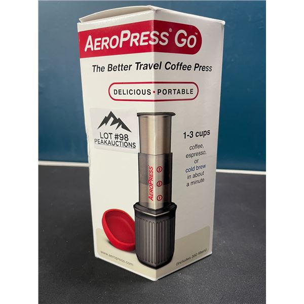 Lot of 1 AeroPress Go - Portable Travel Coffee Press!