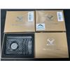 Image 1 : Lot of 3 Bulliant Slim Carbon Fiber Mens Wallets w/ Airtag Pocket