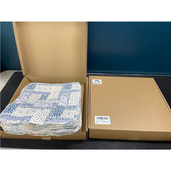 Lot of 2 Multi-Packs of Reusable Towels/Cloths for Cleaning - Flower Design - 24 per pack!