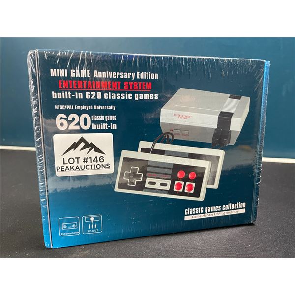 Lot of 1 Mini Game Anniversary Edition Entertainment System - 620 Classic/Retro Games Built-In