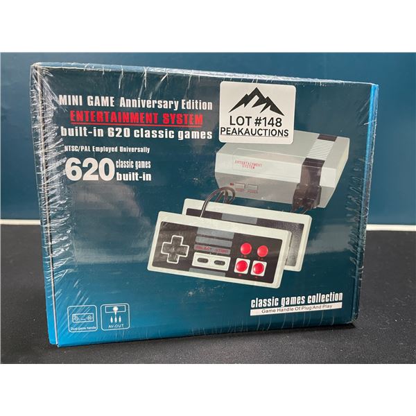 Lot of 1 Mini Game Anniversary Edition Entertainment System - 620 Classic/Retro Games Built-In