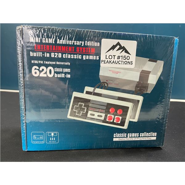 Lot of 1 Mini Game Anniversary Edition Entertainment System - 620 Classic/Retro Games Built-In