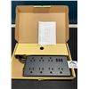 Image 1 : Lot of 1 Trond Prime Power Bar/Surge Protector w/ Multiple Outlets & USB Ports