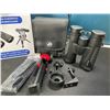 Image 2 : Lot of 1 Pair of 12x42 Powerful HD Binoculars w/ Tripod Stand & Case