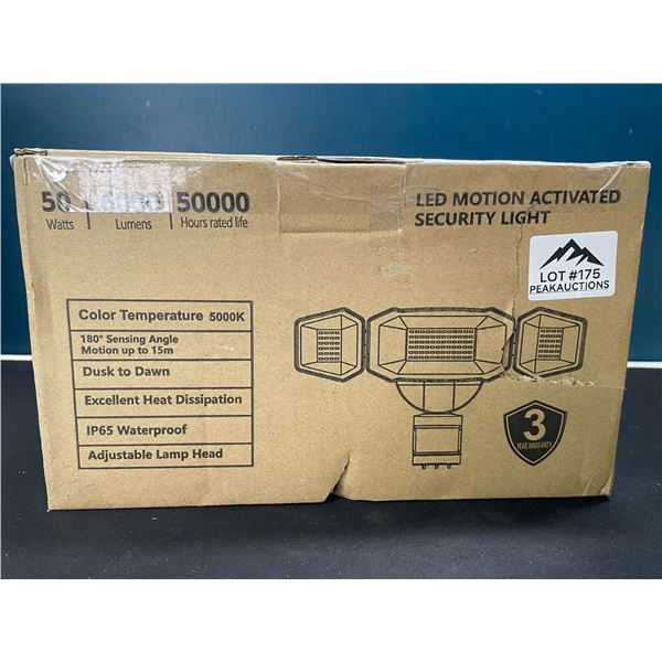 Lot of 1 LED Motion Activated Security Light