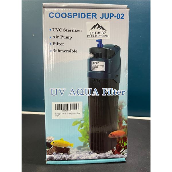 Lot of 1 UV Aquarium Filter/Sterilizeer/Air Pump