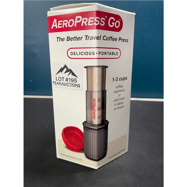 Lot of 1 AeroPress Go - Portable Travel Coffee Press!