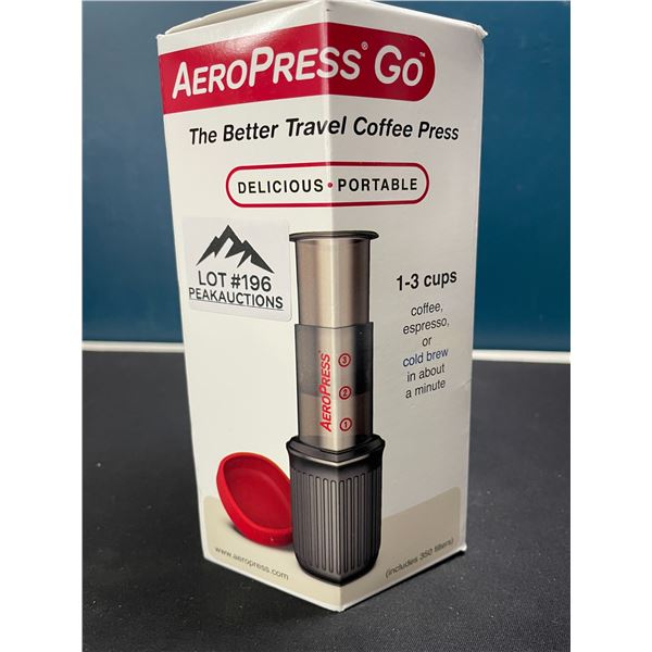 Lot of 1 AeroPress Go - Portable Travel Coffee Press!