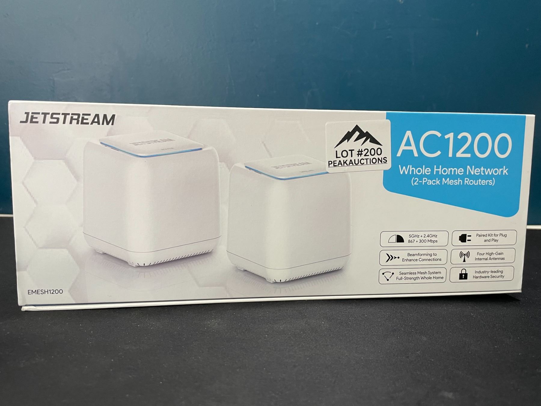 Jetstream Routers Lot of 1 Jetstream AC1200 Whole Home Network 2-Pack Mesh Routers