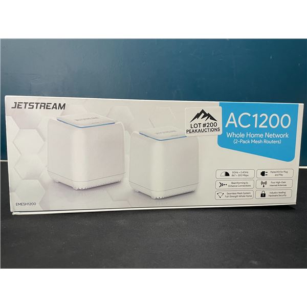 Lot of 1 Jetstream AC1200 Whole Home Network 2-Pack Mesh Routers