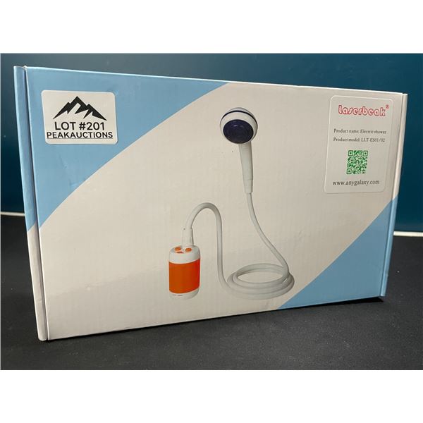 Lot of 1 Portable Camping/Travel/Pet Washing Shower - Rechargeable Portable Electric Shower