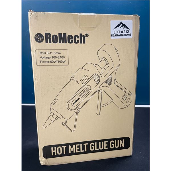 Lot of 1 RoMech Hot Melt Glue Gun