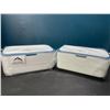 Image 1 : Lot of 2 Wipe Dispensers/Wipe Containers