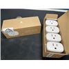 Image 1 : Lot of 2 Multi-Packs of Nooie WiFi Smart Plugs/Sockets - 4pcs per box!