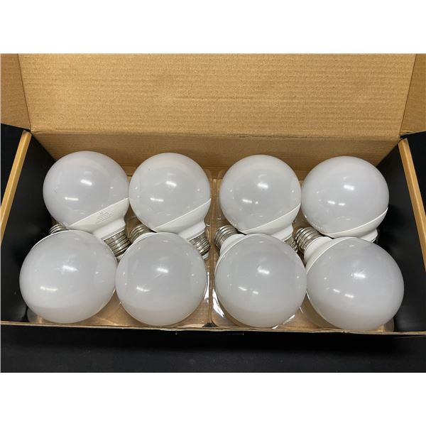 Lot of 1 Pack of LED G35 Light Bulbs - 8 pack
