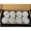 Image 1 : Lot of 1 Pack of LED G35 Light Bulbs - 8 pack