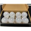 Image 2 : Lot of 1 Pack of LED G35 Light Bulbs - 8 pack