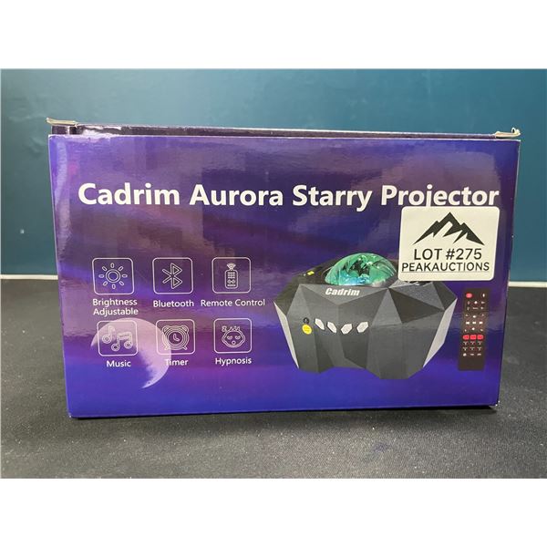 Lot of 1 LED Cadrim Aurora Starry Night Star Galaxy Projector