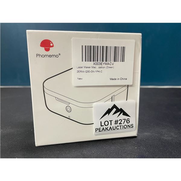 Lot of 1 Phomemo Q30 Bluetooth Wireless Label Maker - Brand New Sealed!