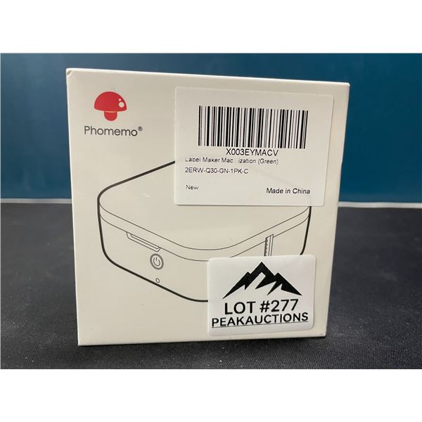 Lot of 1 Phomemo Q30 Bluetooth Wireless Label Maker - Brand New Sealed!