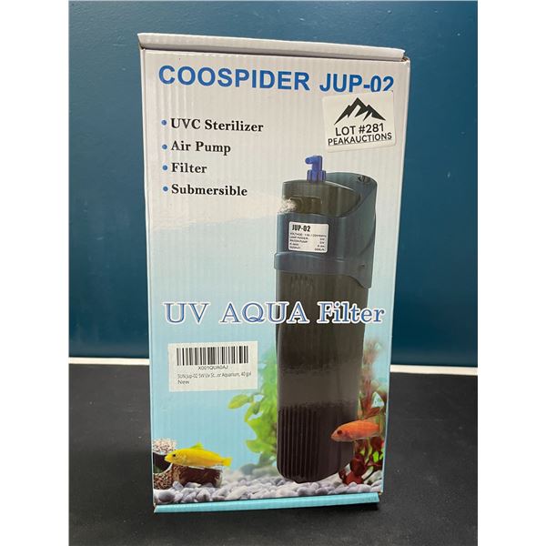 Lot of 1 UV Aquarium Filter/Sterilizeer/Air Pump