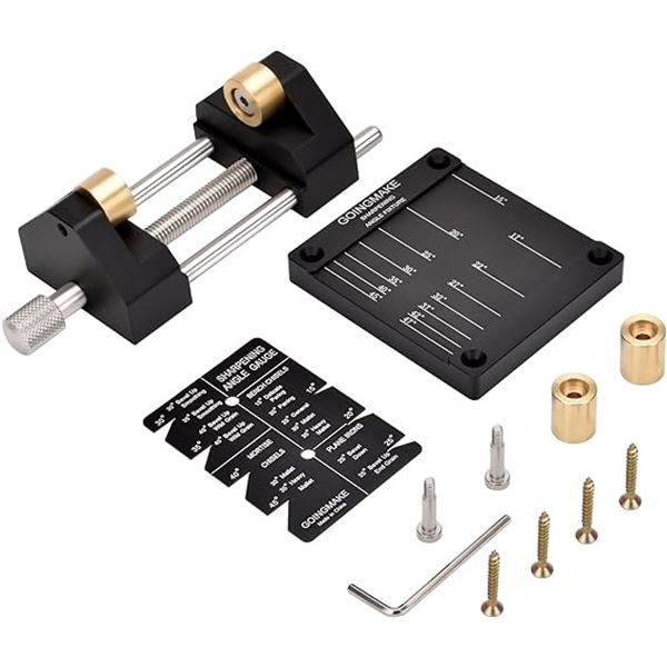 Lot of 1 Goingmake Honing Guide System Chisel Sharpening Kit for Woodworking Chisels and Planes