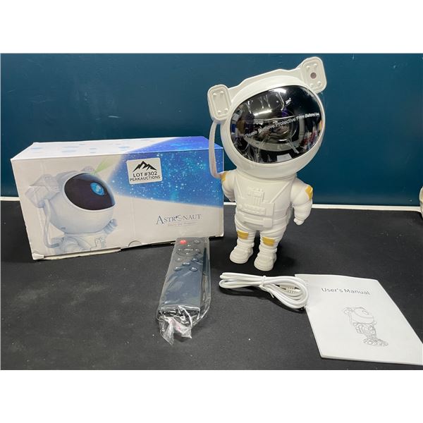 Lot of 1 Astronaut Star Galaxy Light Night Projector w/ Remote Control