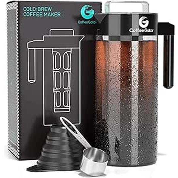 Lot of 1 Coffee Gator Cold Brewer for Tea and Coffee - Brand New Sealed!