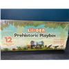 Image 3 : Lot of 1 Lil-Gen Prehistoric Playbox Toy Set - Includes 12 Dinosaur Figures, Sound Book & Playmat!