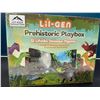 Image 2 : Lot of 1 Lil-Gen Prehistoric Playbox Toy Set - Includes 12 Dinosaur Figures, Sound Book & Playmat!
