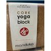 Image 2 : Lot of 2 Manduka Cork Yoga Blocks
