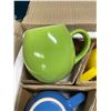 Image 3 : Lot of 1 Box of Amethya Multicolor Stoneware Coffee Mugs - 6 Mugs in Box