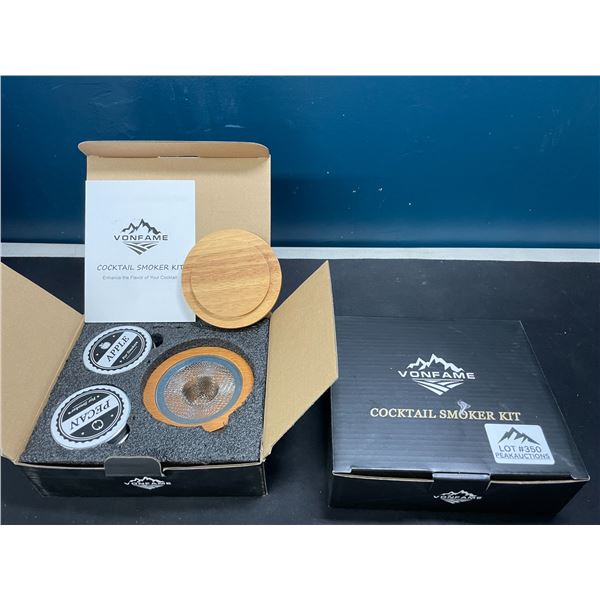 Lot of 2 Cocktail Smoker Kits
