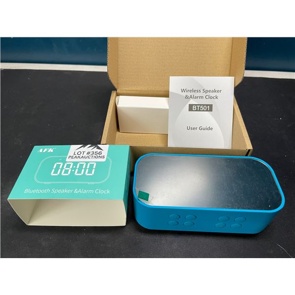 Lot of 1 Wireless Speaker/Alarm Clock